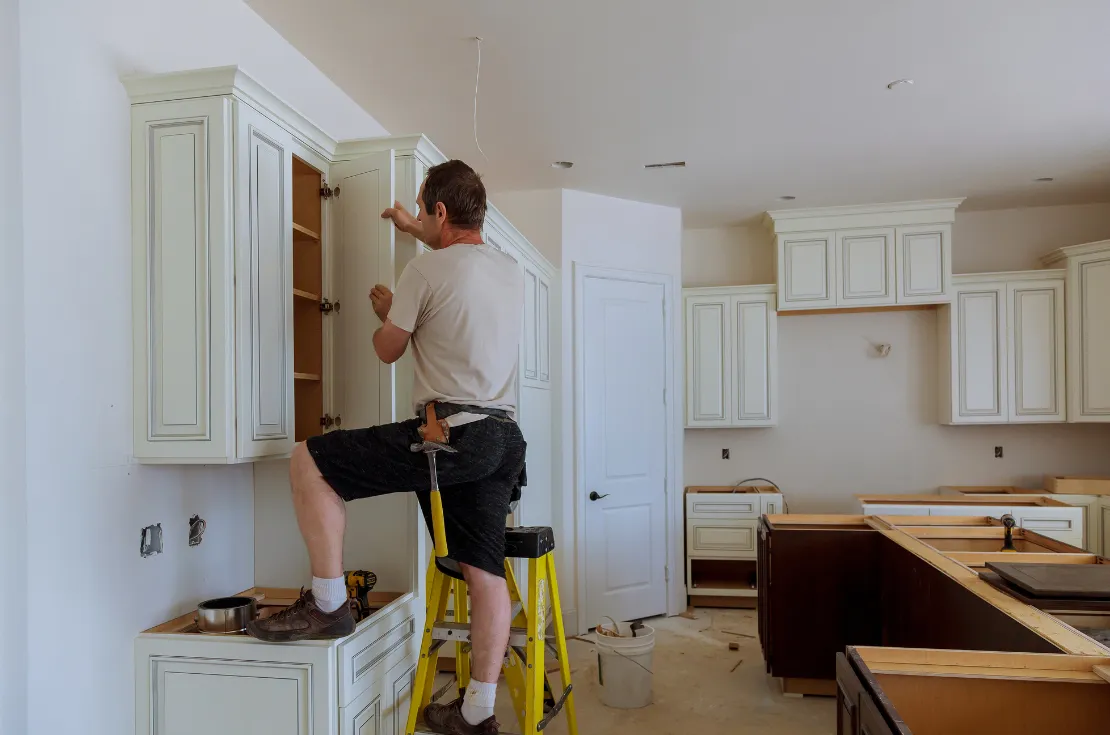 Modern kitchen renovation with stylish upgrades and efficient design